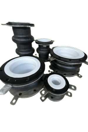 Rubber Expansion Joint with PTFE Lining